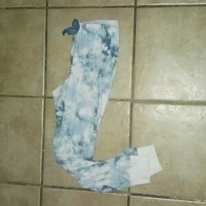 BLUE TIE DIE SWEAT PANTS KIDS